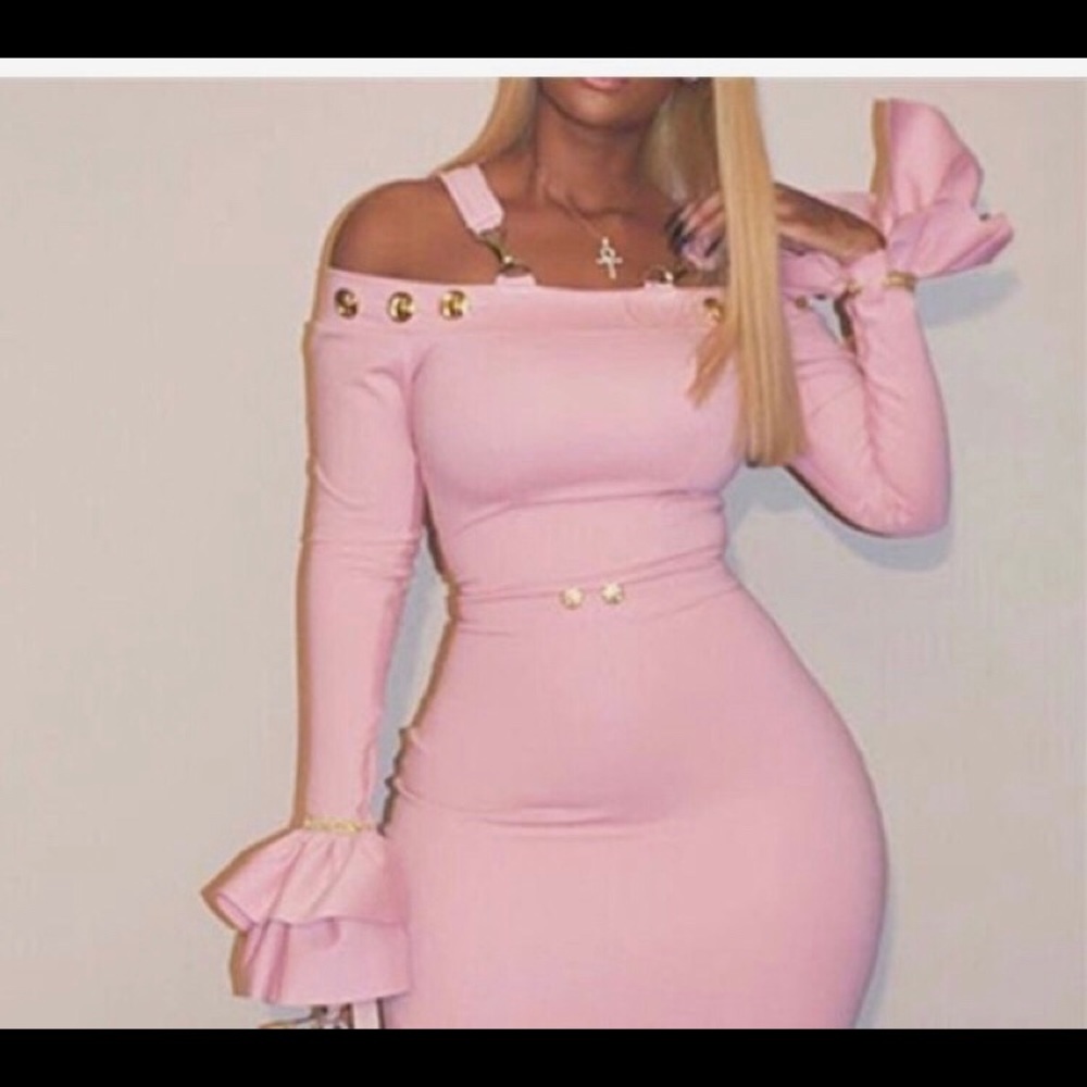 Sexy Pink Party Dress